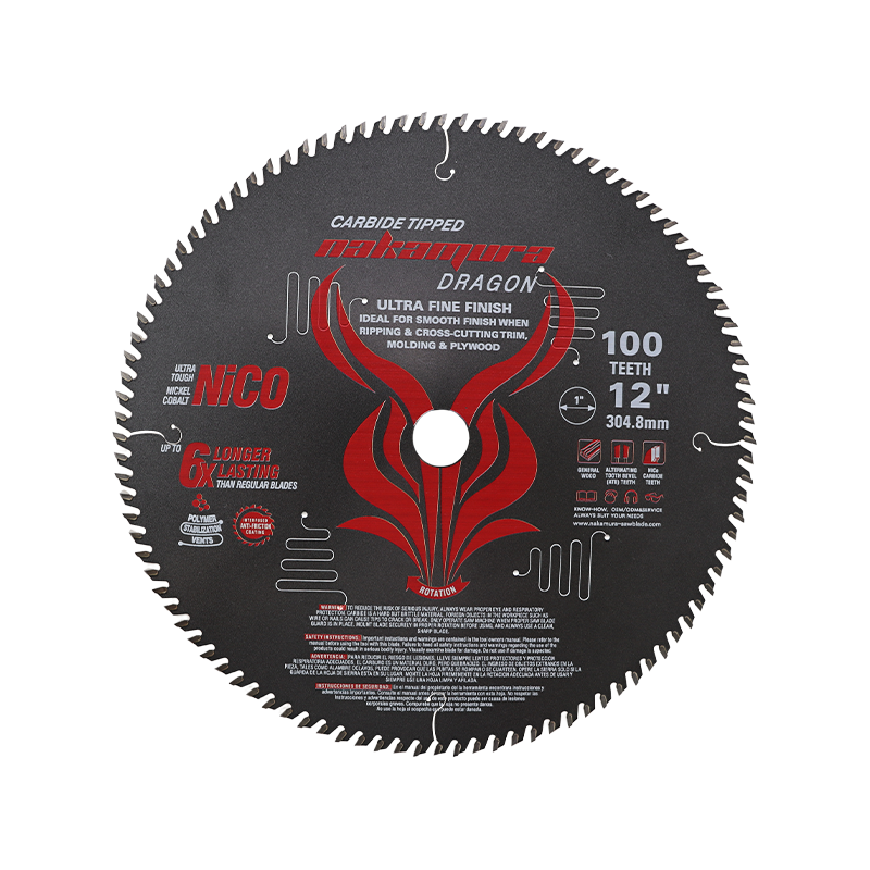 Acrylic circular saw blades with anti-melt coatings are designed for cutting acrylic and other plastic materials