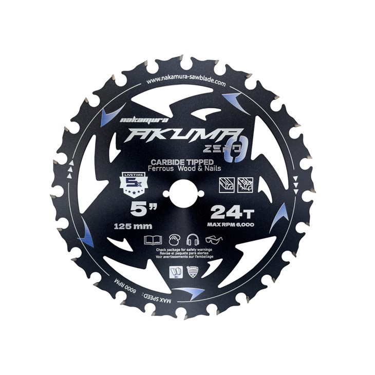 125MM 24T Wood Working Saw Blade