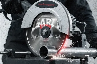 Can a multipurpose chop saw blade cut through stainless steel?