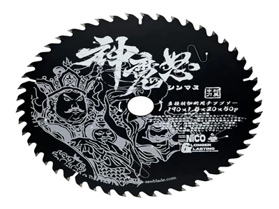 Can a carbide saw blade be used for cutting softwood?